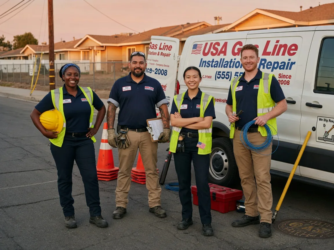 Gas Line Installation company in Manvel, ND